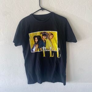 TLC black yellow unisex graphic t-Shirt